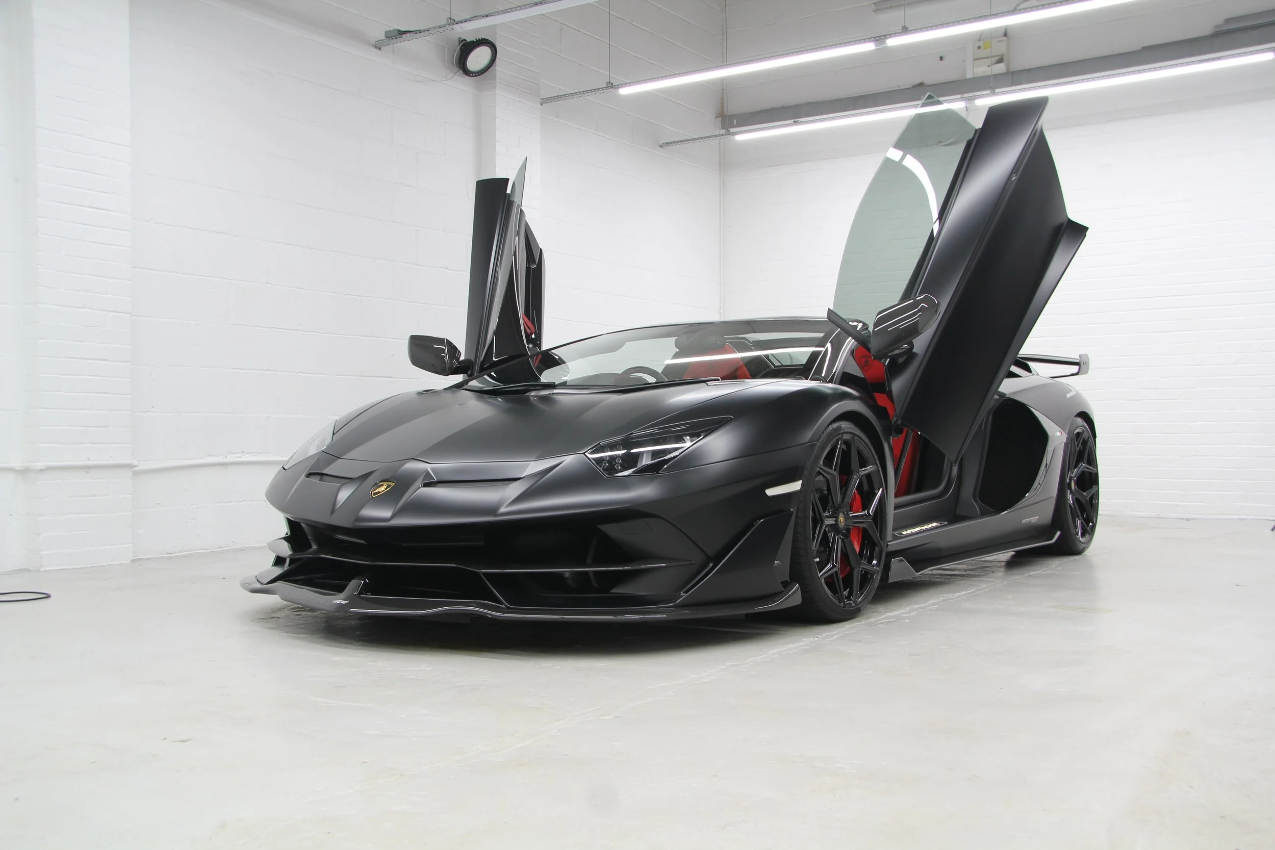 Aventador SVJ Full Satin PPF, Ceramic Coating and Interior Fabric Protection