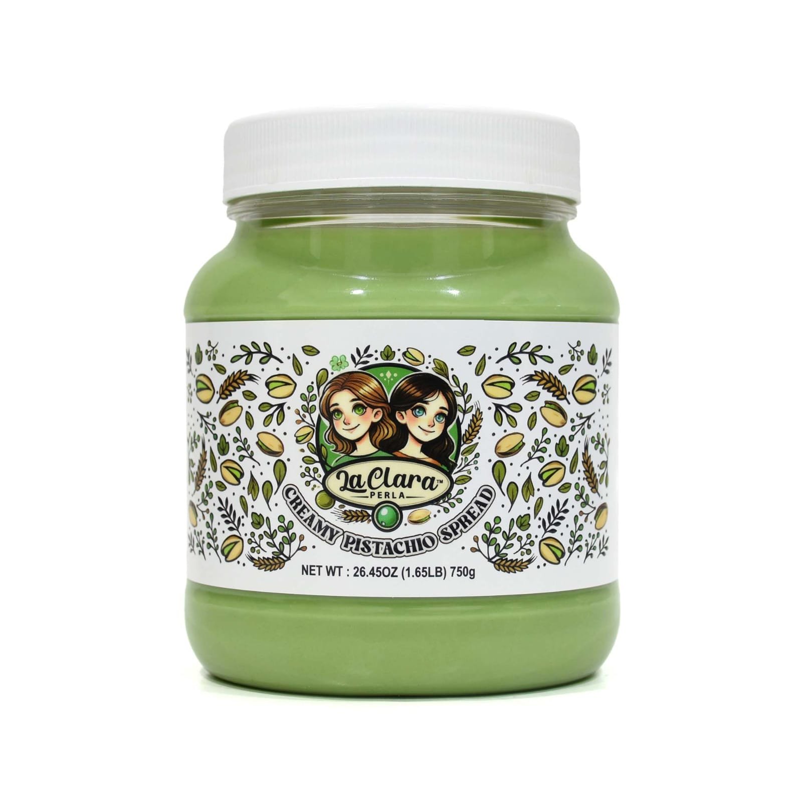 Creamy Pistachio Spread 26.54 oz (750g)
