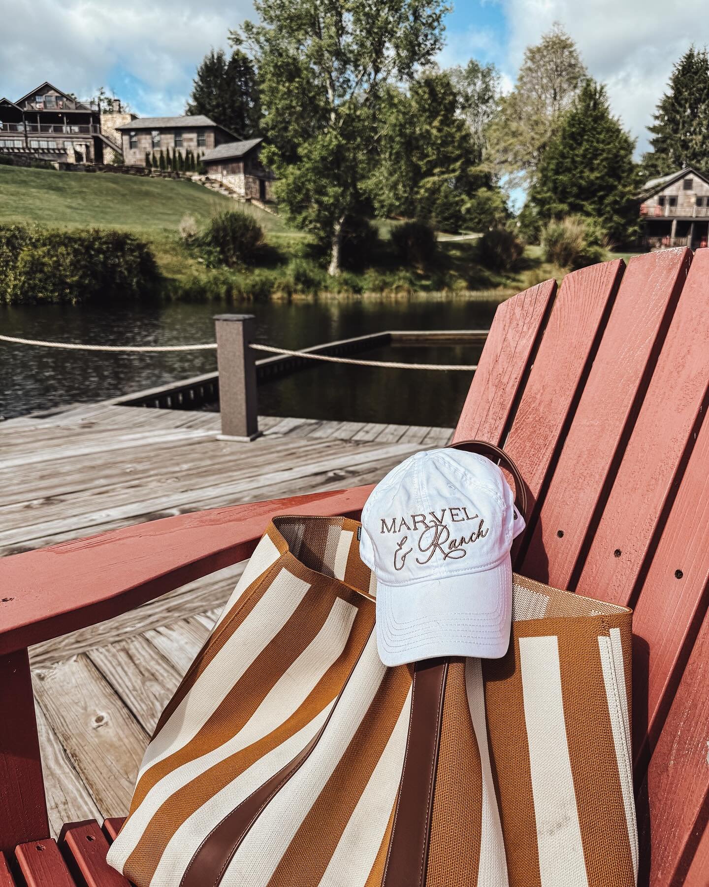 Summers at the Lake + a new Ranch cap launching Friday 🤎⛰️