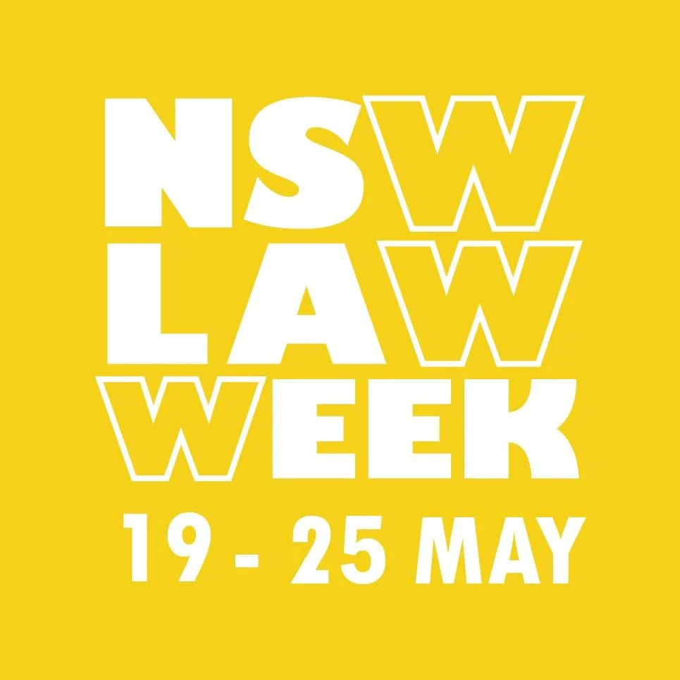 Law Week NSW | 19&ndash;25 May 2025⚖️

Law Week is all about making the law more accessible. Join in for community events, webinars and activities to learn about your rights and the legal system.

📅 Save the dates: 19&ndash;25 May
🔍 Find out what&r