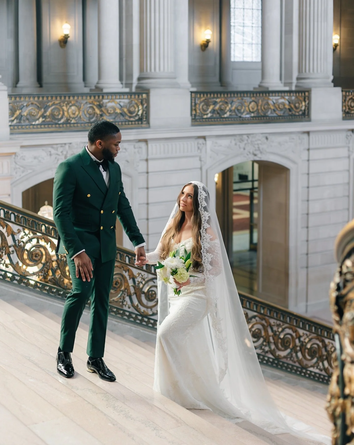 Because your photos deserve to feel straight out of a magazine.

This was hands down one of my favorite City Hall sessions of all time &mdash; not only because this couple is absolutely stunning and so full of love, but because of how beautifully we 