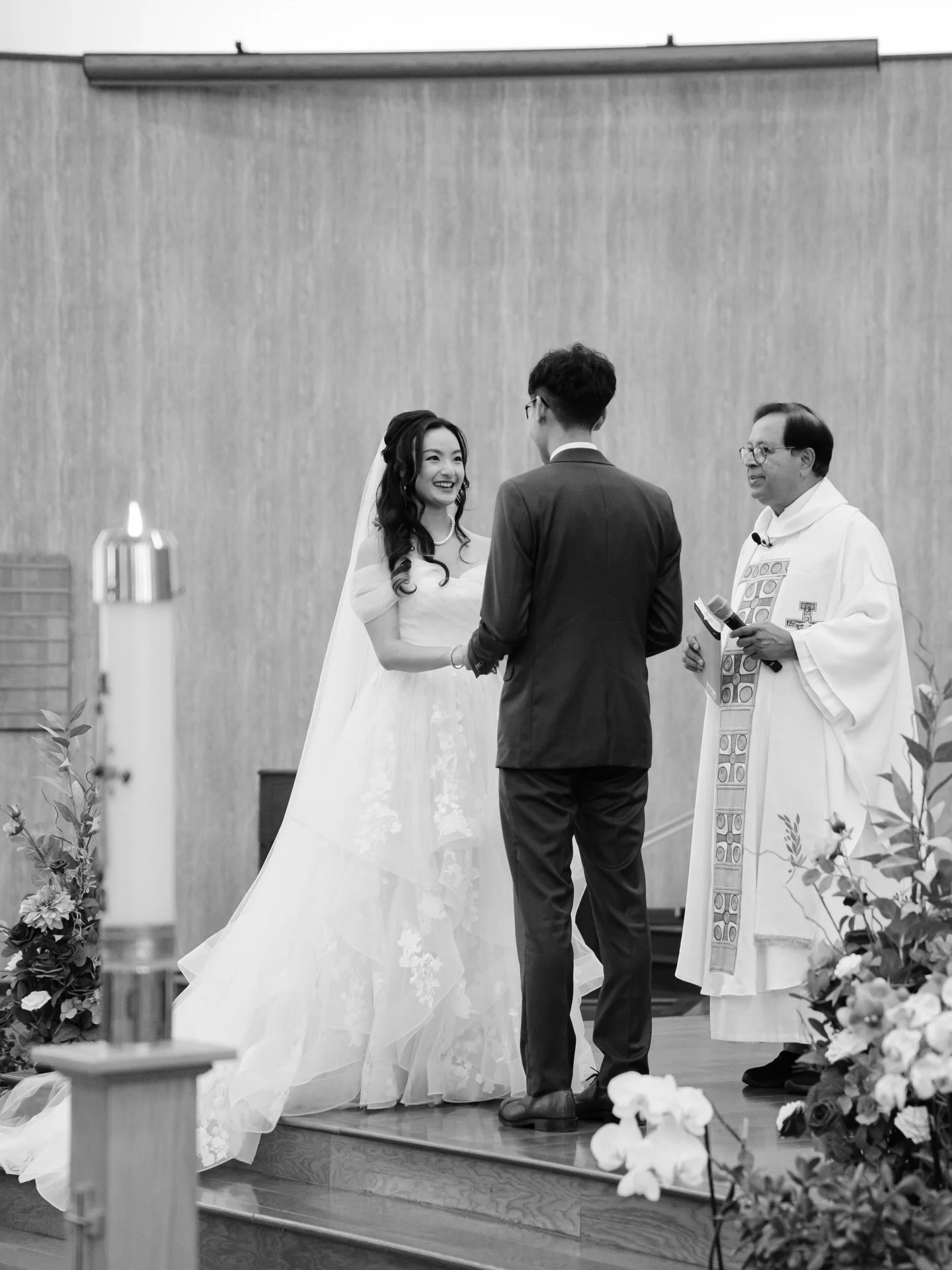 The best photos aren&rsquo;t when you&rsquo;re looking at me.
They&rsquo;re when you&rsquo;re looking at them.

That quiet smile during the ceremony.
The deep breath you take together.
The way you find each other during the reception and just enjoy y