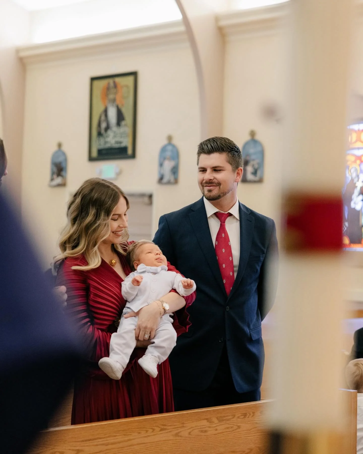 I&rsquo;ve had the pleasure of working with I + K more than once, and every time it&rsquo;s something special ✨

This time, I had the honor of capturing their second baby&rsquo;s baptism&mdash;welcome to the world, Leo 🤍

There&rsquo;s something rea