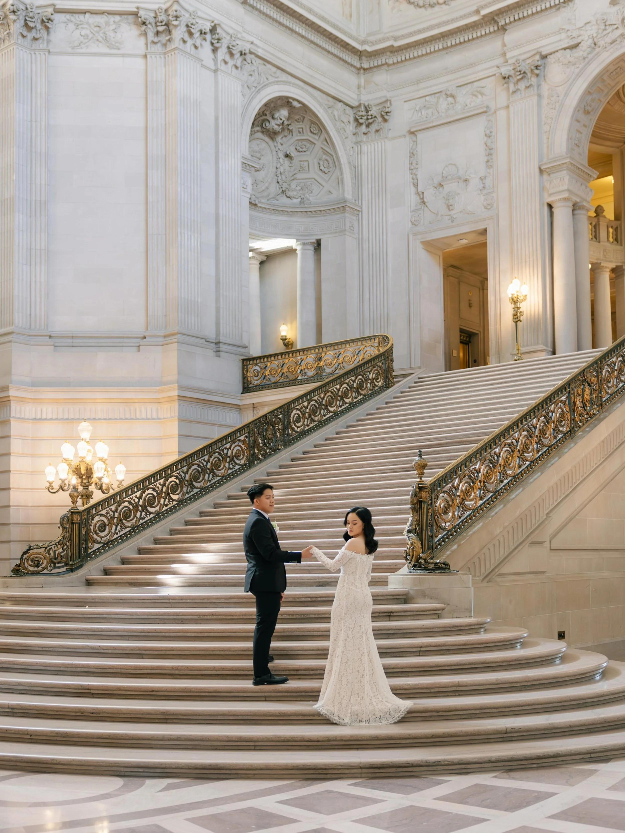I finally got to share more from P + E&rsquo;s special day at SF City Hall 🤍

There was something so effortless about the way these two moved through the entire day together. So much love, excitement, and calm energy all at once! 

One of my favorit