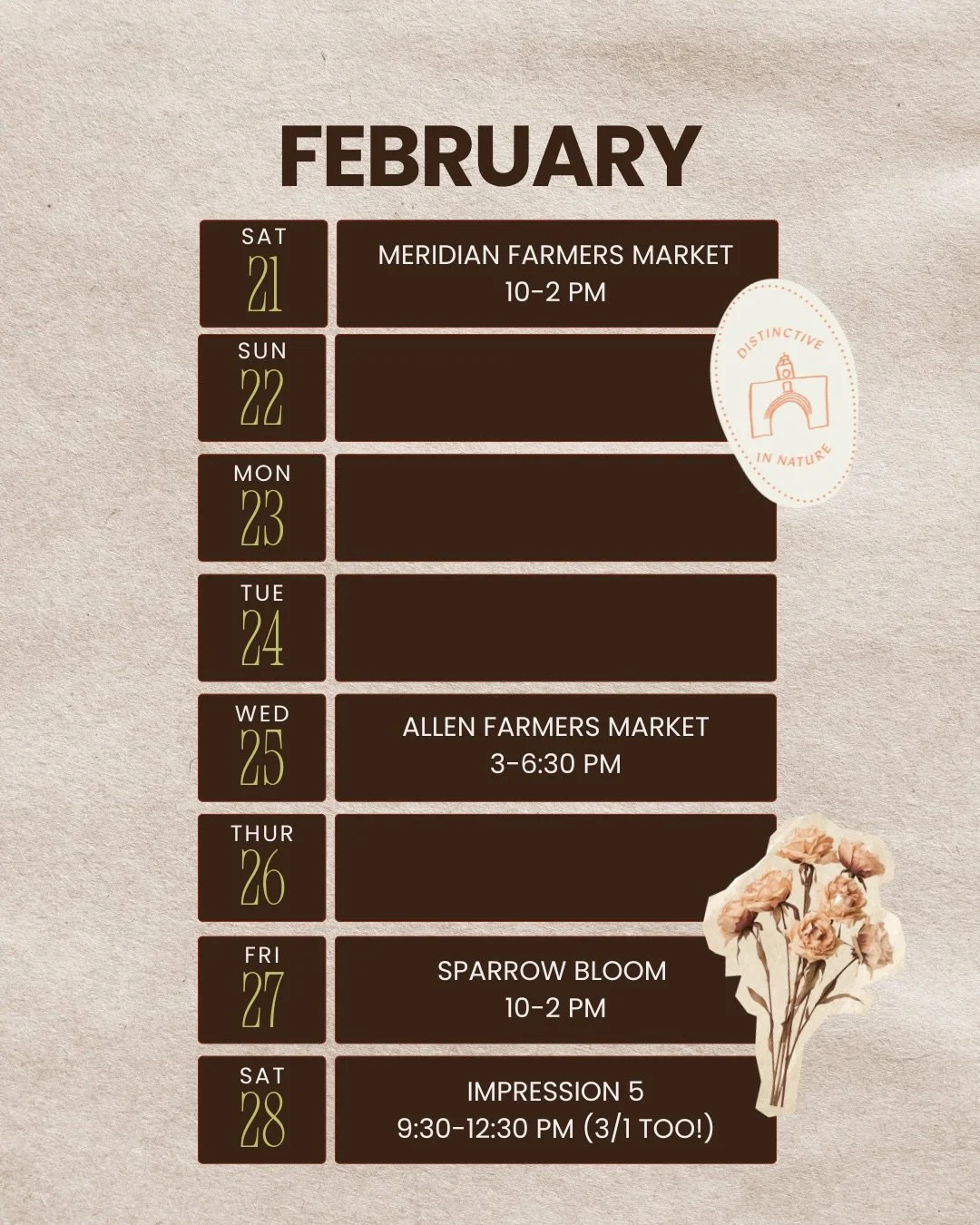 ONE LAST WEEK to come and grab a feb special &amp; shop while 10% of our proceeds go toward the Refugee Development Center and the Michigan Immigrant Rights Center!! Come grab a tote bag, sweatshirt, or sticker and show your support. 

It&rsquo;s bee