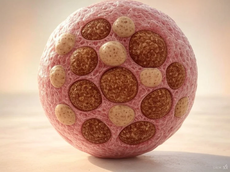 Illustration of a cell representing the 5:2 fasting schedule