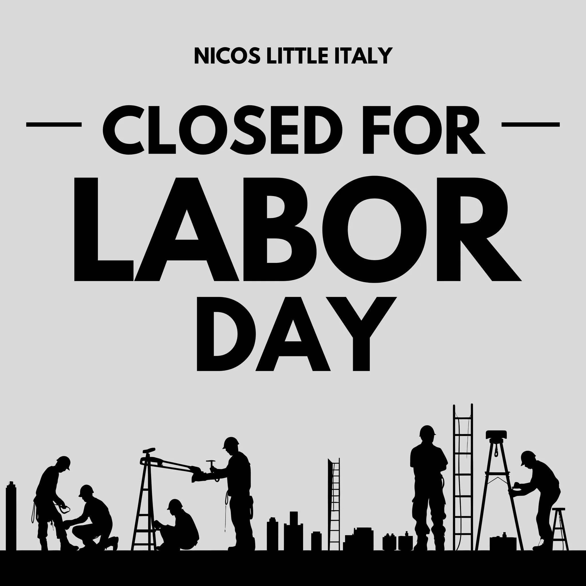 We will be CLOSED today, tomorrow and Tuesday (August 31 - September 2) for Labor Day. We plan to be back open and ready to serve you Wednesday. Thank you for your support and understanding. 

Also happening September 2nd - our Soup of the Day is bac