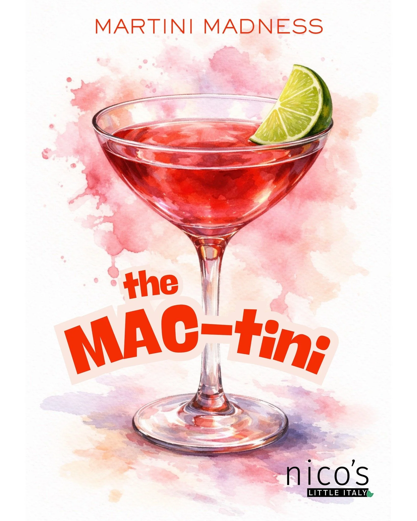 Martini Madness at Nico&rsquo;s has officially kicked off!

This March, every sip makes an impact.

Martini Madness is a citywide cocktail competition where local businesses raise money for their chosen charities. At Nico&rsquo;s, we&rsquo;re proudly