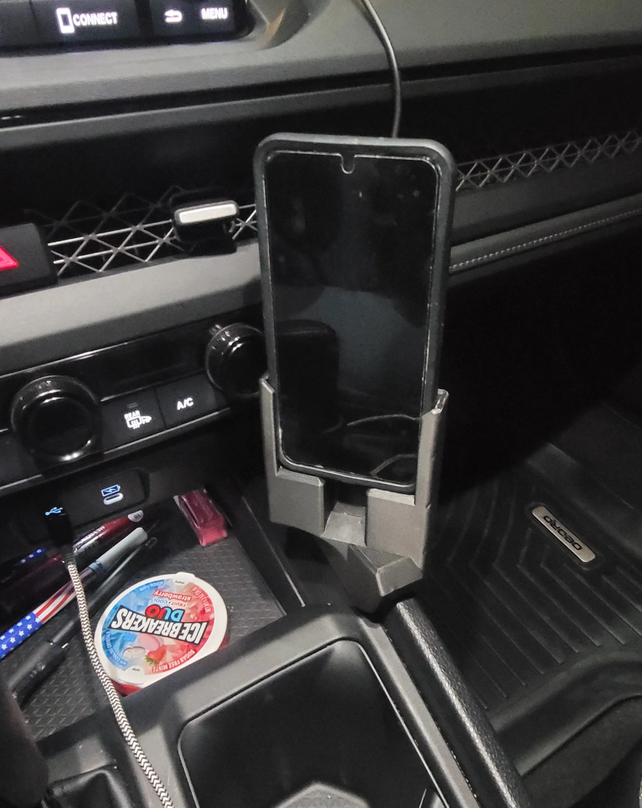 Honda Console Phone Mount