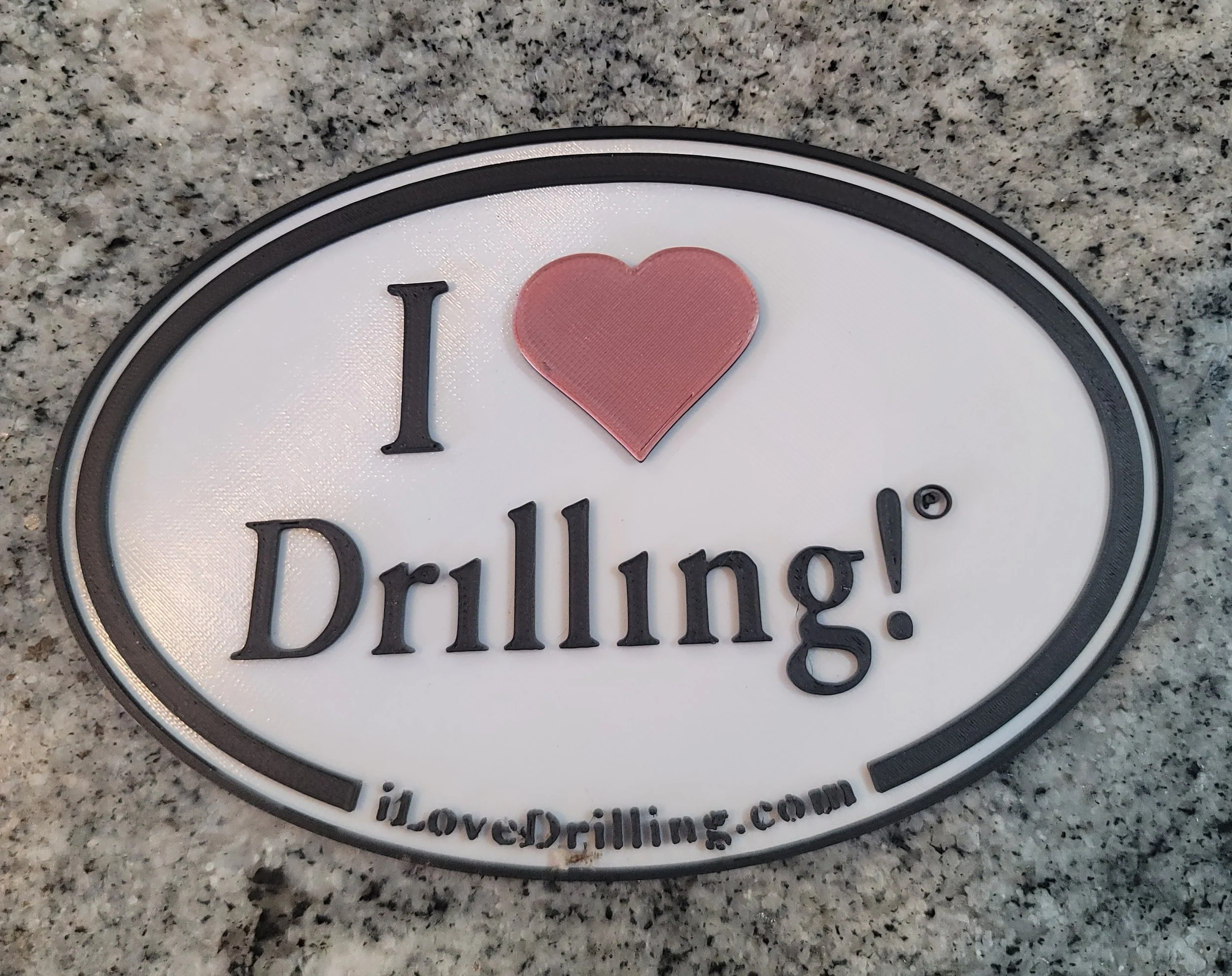 I Love Drilling Logo