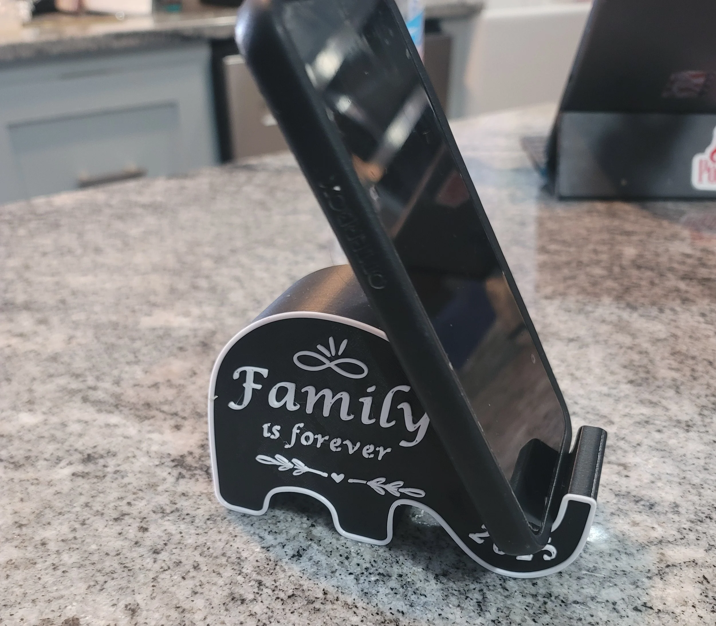 Elephant Family Phone Holder