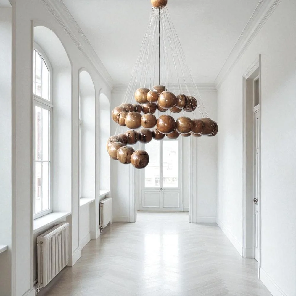 The Gravity Spiral Chandelier