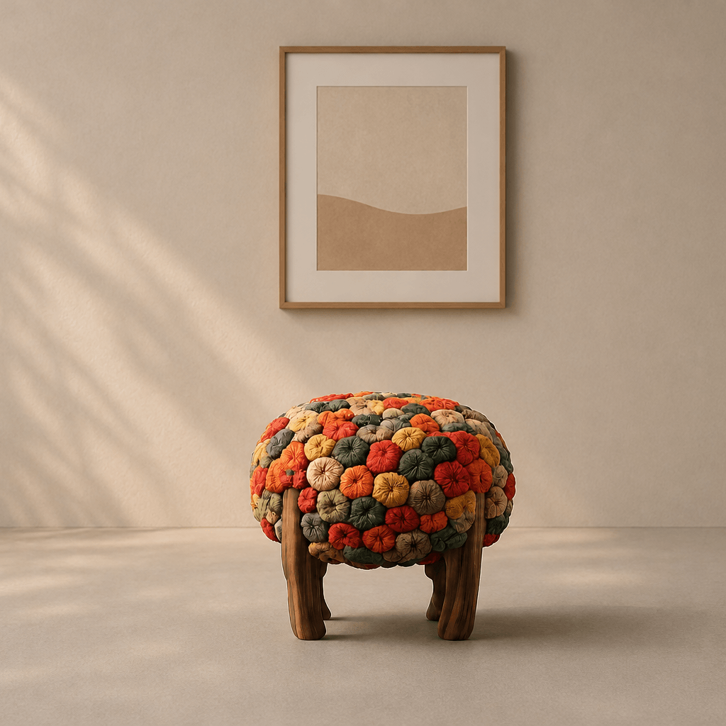 The Kaleida Pin Cushion Stool