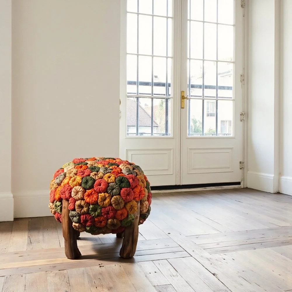 The Kaleida Pin Cushion Stool