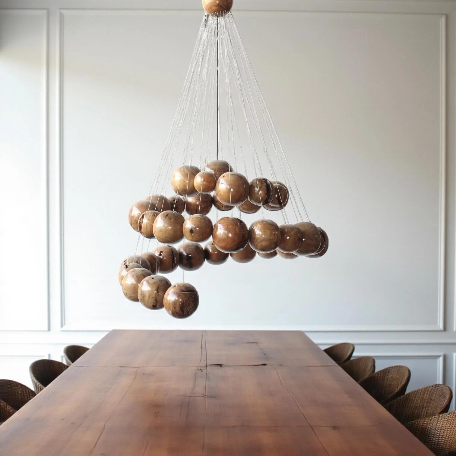 The Gravity Spiral Chandelier