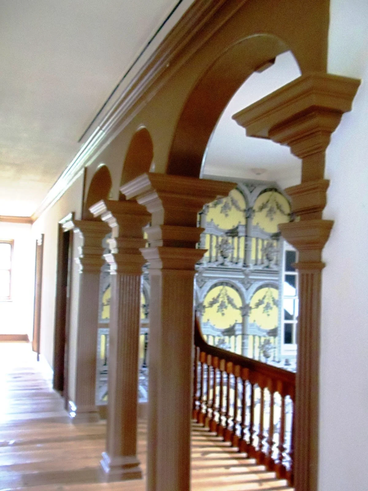 Entrance to stairway at Gunston.JPG