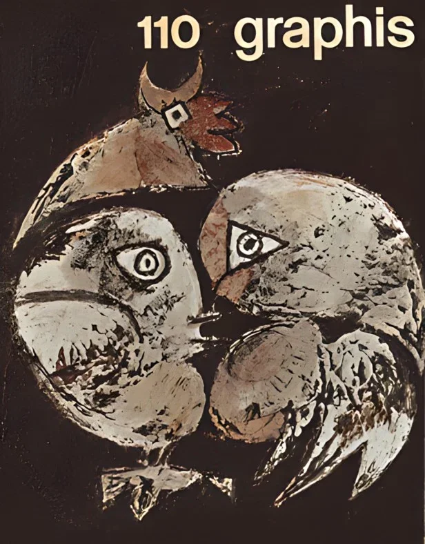 GRAPHIS NO. 110, 1963 Cover:  ‎Walter Grieder,
