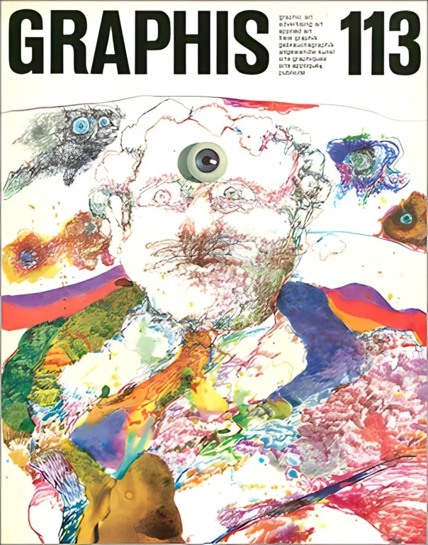 GRAPHIS NO. 113, 1964 Cover:  ‎Heinz Edelmann