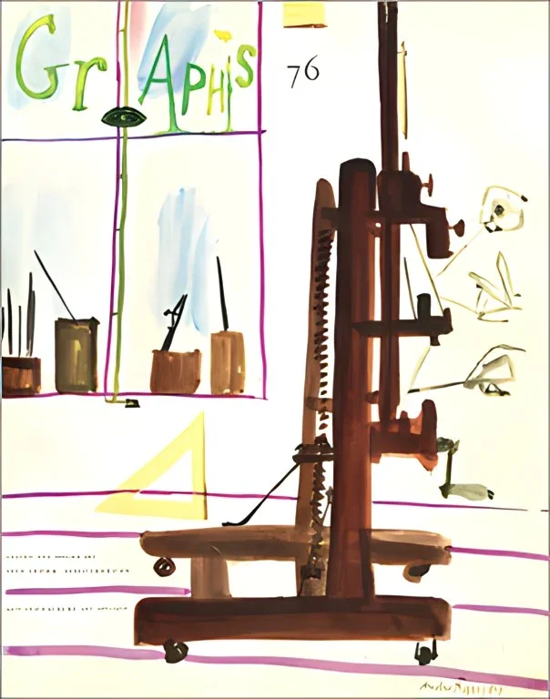 GRAPHIS NO.76, 1958 Cover: André François