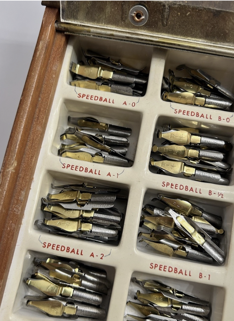 Library of Technics Vintage Speedball Nibs