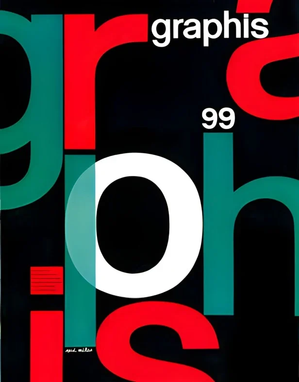 GRAPHIS NO. 99, 1962 Cover: Reid Miles