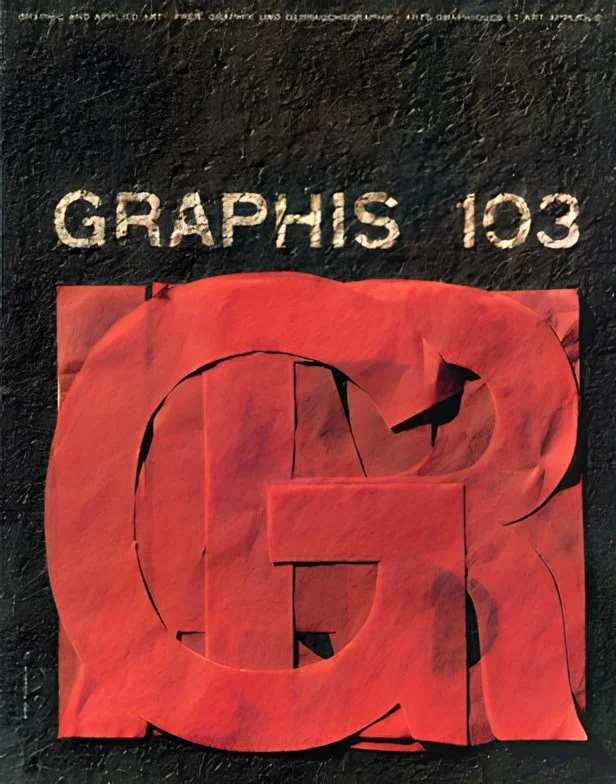 GRAPHIS NO. 103, 1962 Cover: Pino Tovaglia