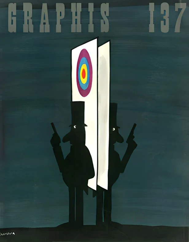 GRAPHIS NO. 137, 1967 Cover: Tomi Ungerer