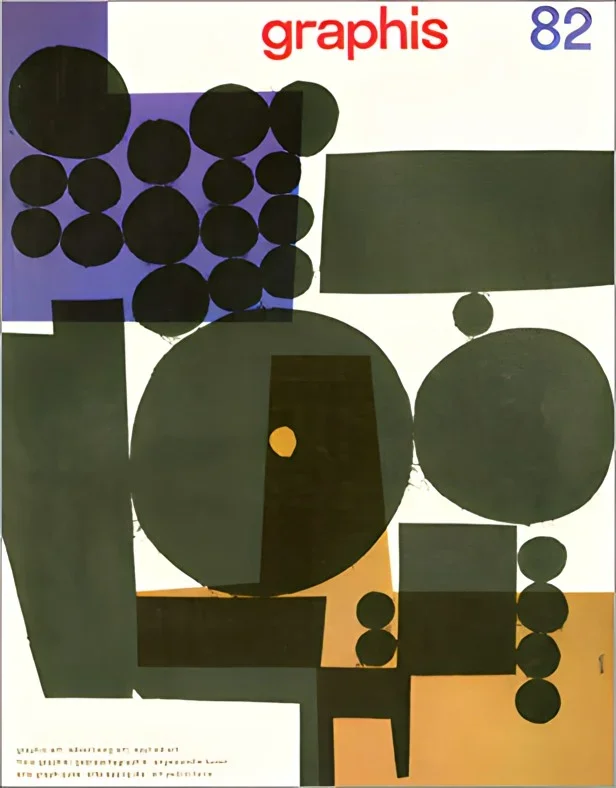 GRAPHIS NO. 82, 1959 Cover: Kurt Wirth