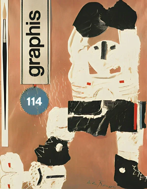 GRAPHIS NO. 114, 1964 Cover:  ‎André François