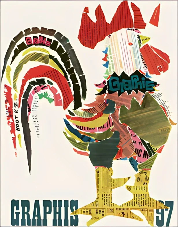 GRAPHIS NO. 97, 1961 Cover: Hoot von Zitzewitz