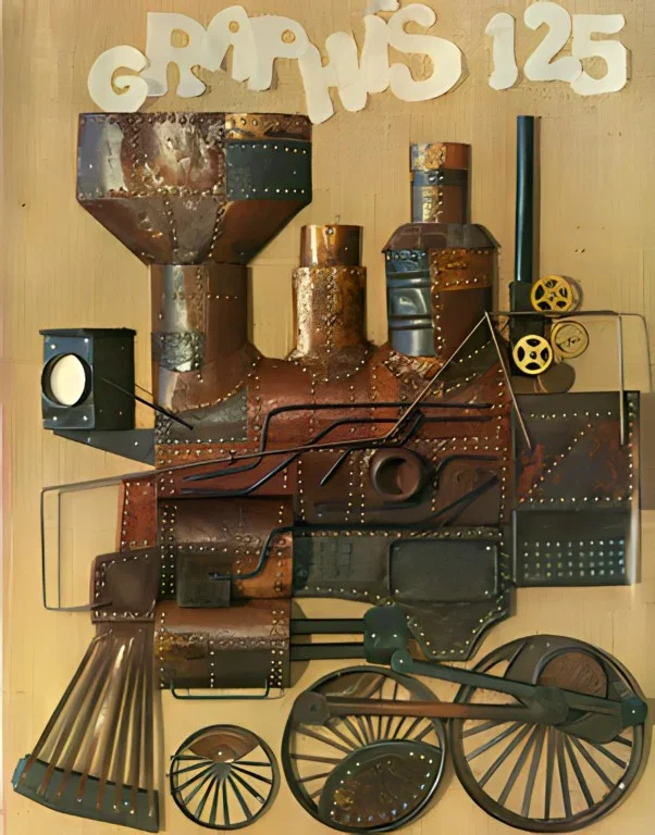 GRAPHIS NO. 125, 1966 Cover: Eugene Hoffmann