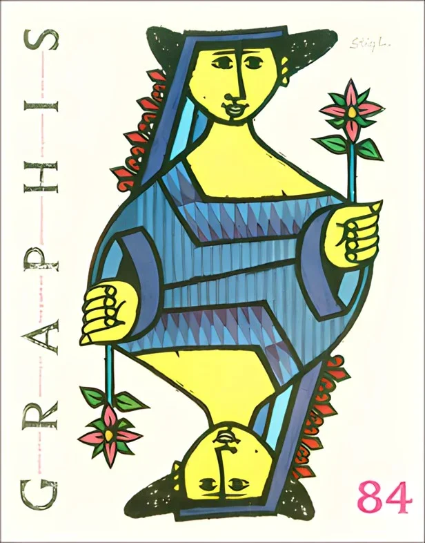 GRAPHIS NO. 84, 1959 Cover: Stig Lindberg