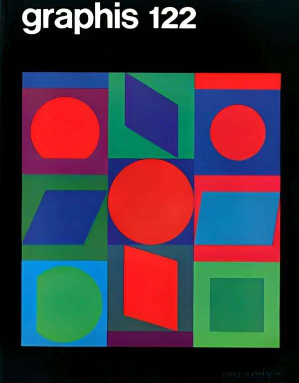 GRAPHIS NO. 122, 1965 Cover: Victor Vasarely