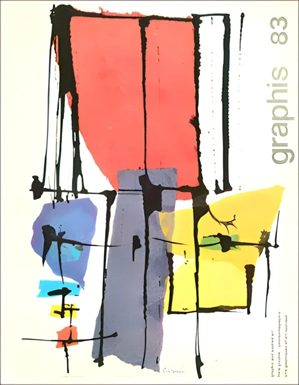 GRAPHIS NO. 83, 1959 Cover: Eugenio Carmi