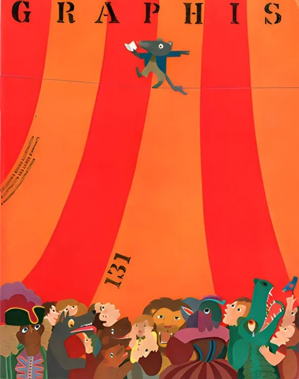 GRAPHIS NO. 131, 1967 Cover: Eleonore Schmid