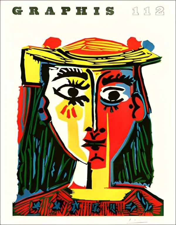 GRAPHIS NO. 112, 1964 Cover: Pablo Picasso