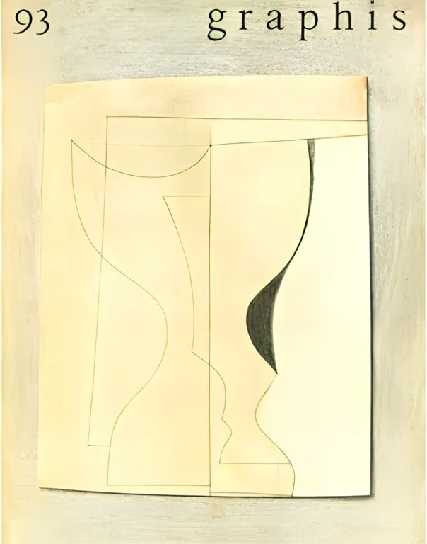 GRAPHIS NO. 93, 1961 Cover: Ben Nicholson