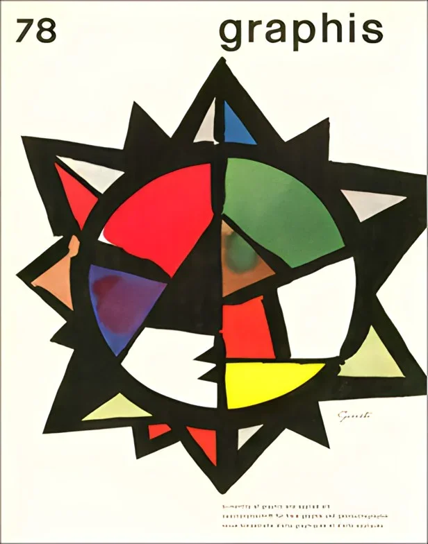 GRAPHIS NO.78, 1958 Cover: George Giusti