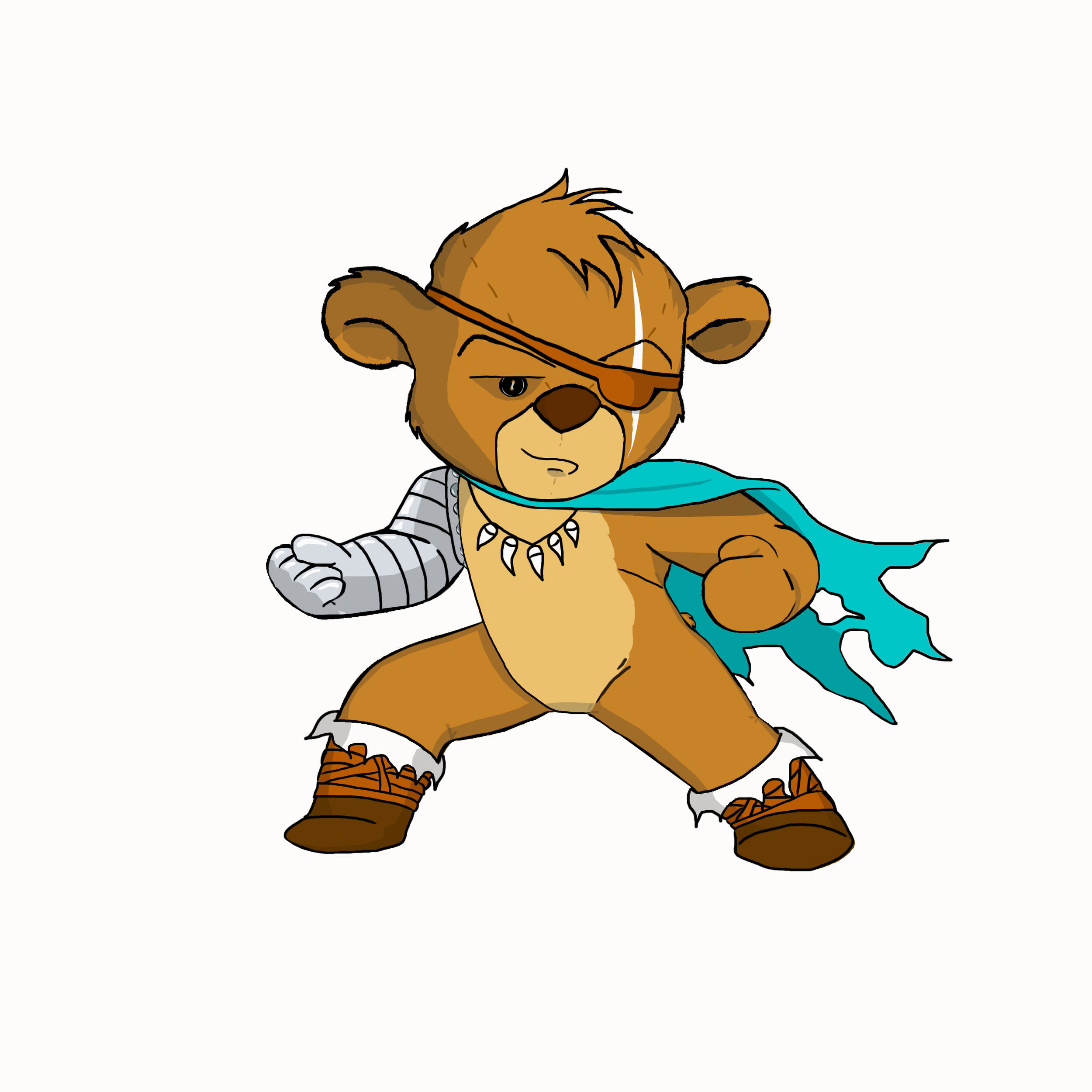 Character design for PG-rated adaptation of "Bärr" comic book series