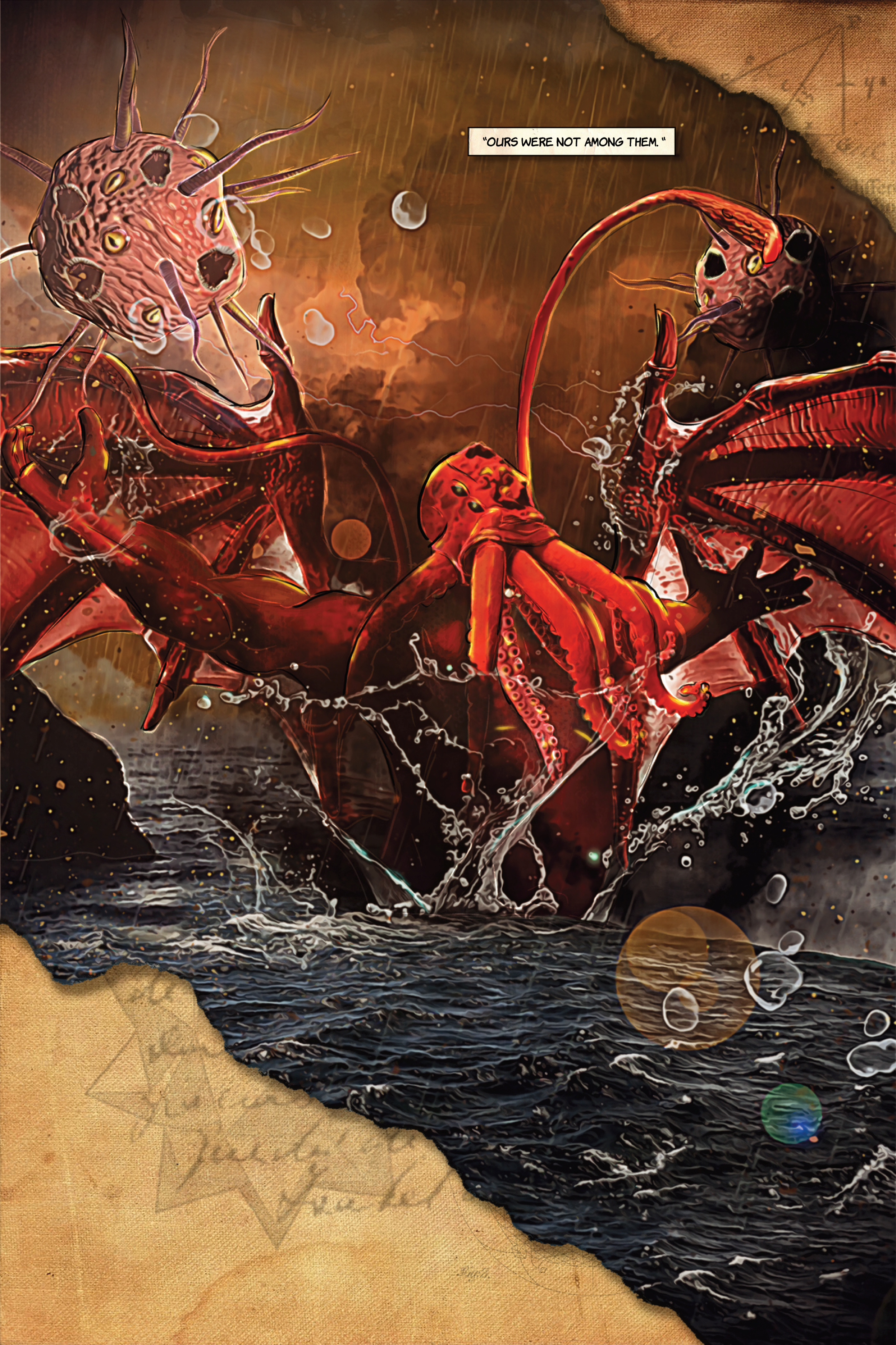 Interior comic book splash page for "Bärrdok The Wanderer" 