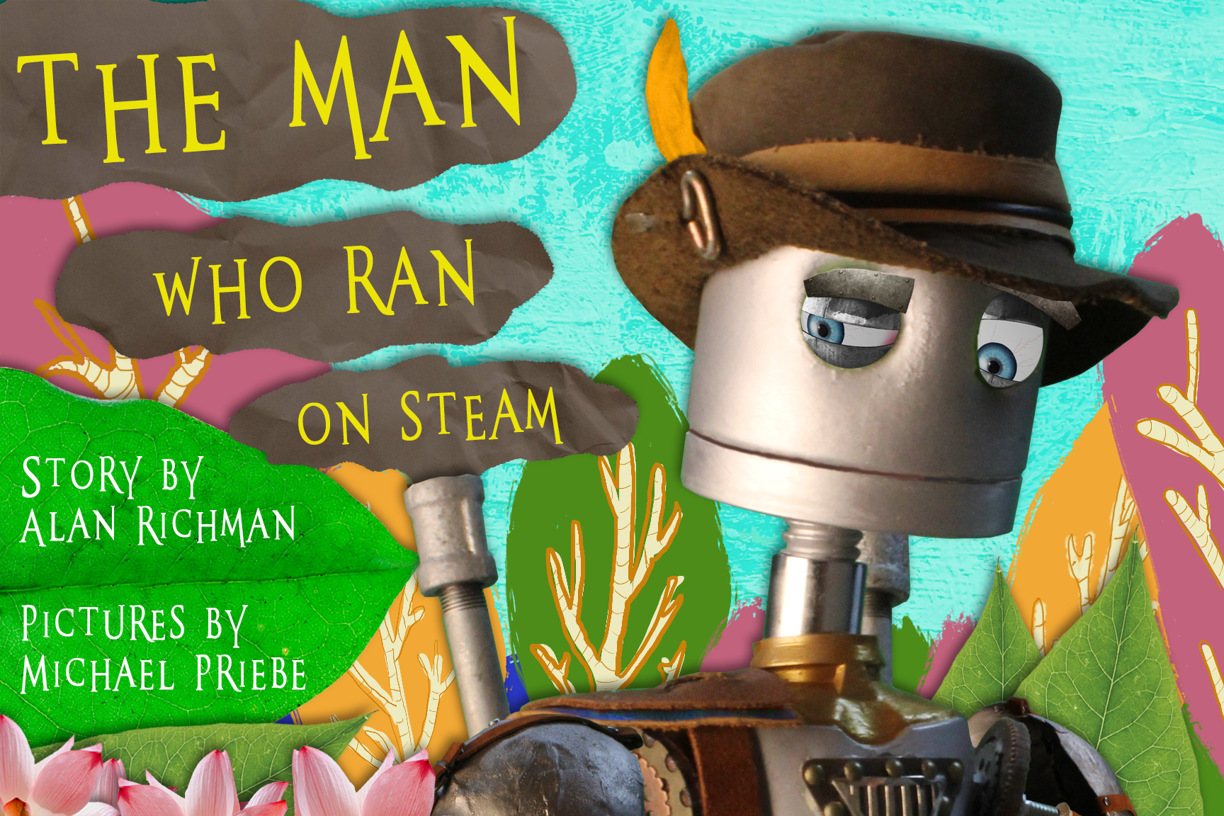 Mixed-media children's book cover