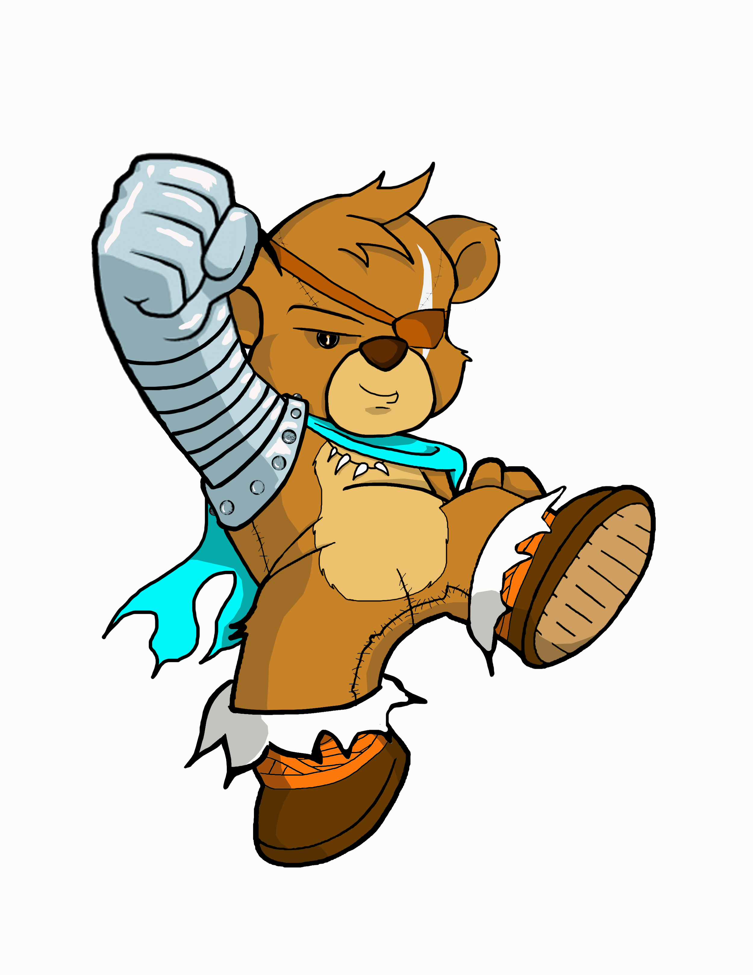 Character design for PG-rated adaptation of "Bärr" comic book series