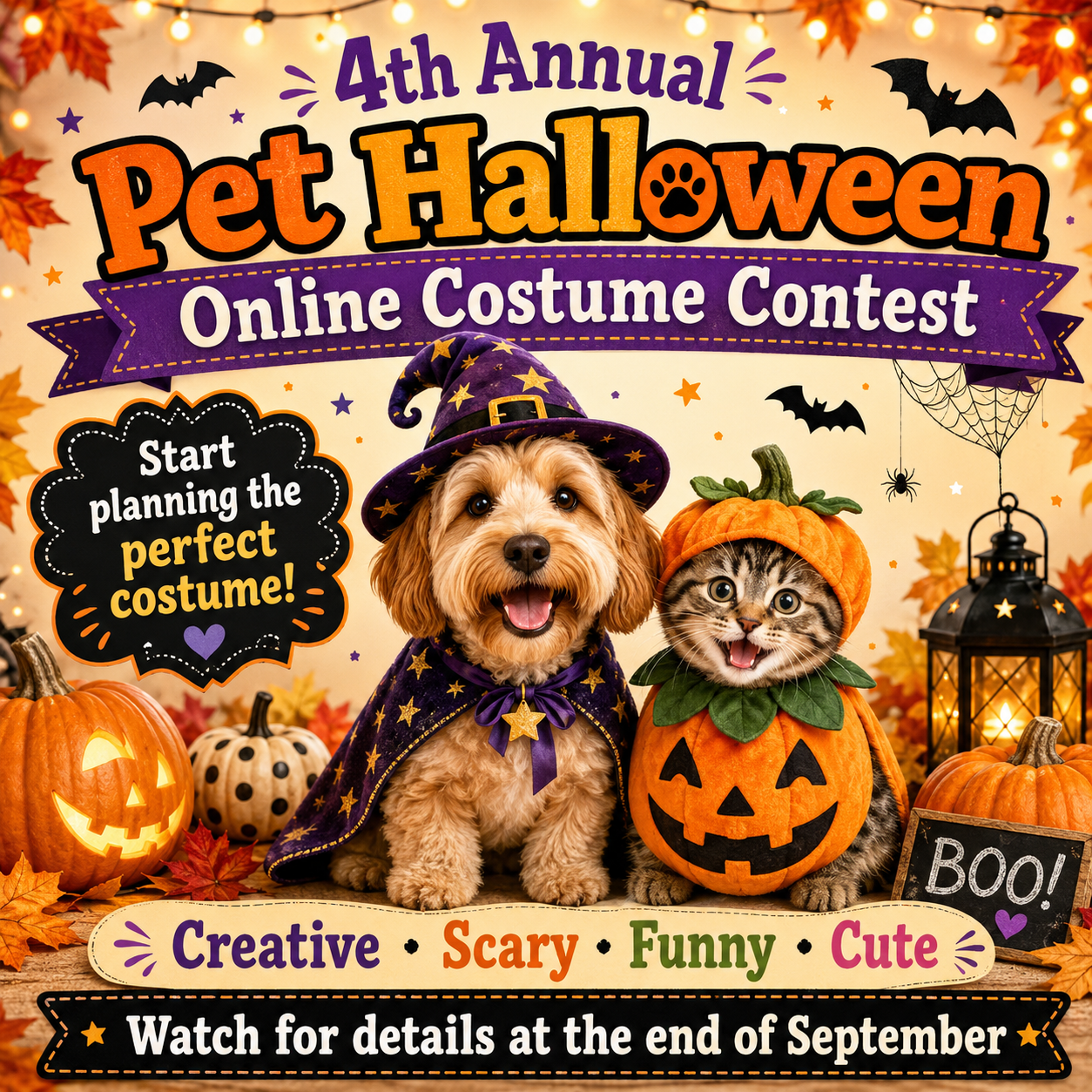 Online Pet Halloween Costume Contest (Copy)