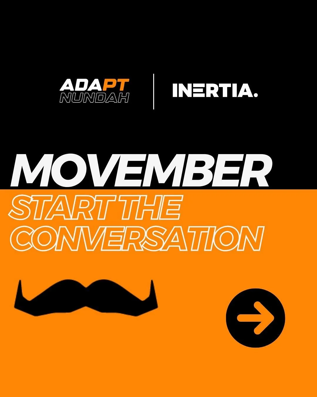 This Movember, we&rsquo;re showing up for the men in our community.

The stats are heavy - but starting a conversation can be the difference that keeps someone here.

Whether you&rsquo;re joining the event, supporting a mate, or checking in on yourse