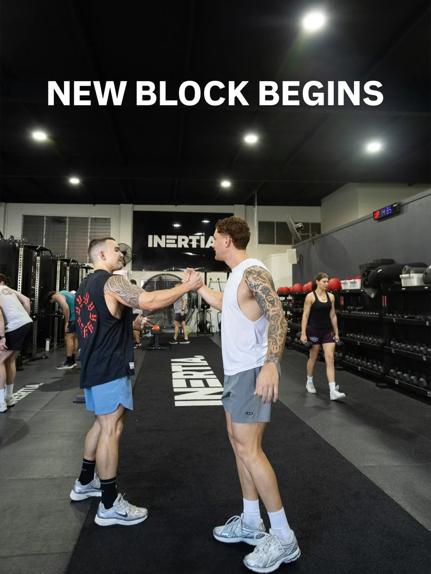 Our brand new block started today!! 

Last week our members had an off week to recharge and take the load off their bodies after an awesome testing week 🔥🔥 

Now we&rsquo;re back to business with week 1 starting today, focusing on technique and con