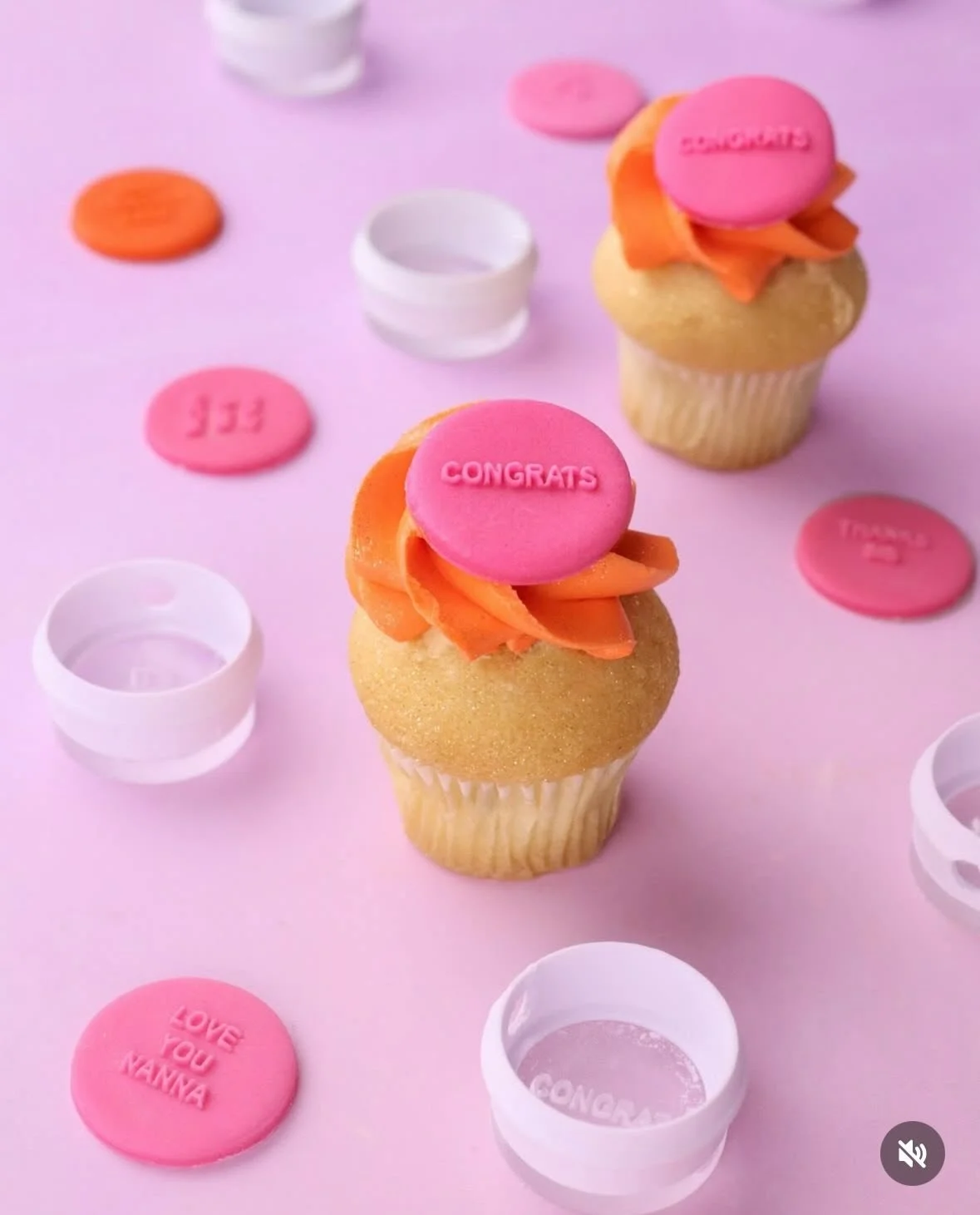 Small in size, big on sweetness 🤍
 Personalise cookies, brownies, cupcakes &amp; more with these mini message fondant stamps - in store now✨

⏰Open 9am - 4pm weekdays

📍Factory 2, 202 Arthur Kaine Drive, Merimbula