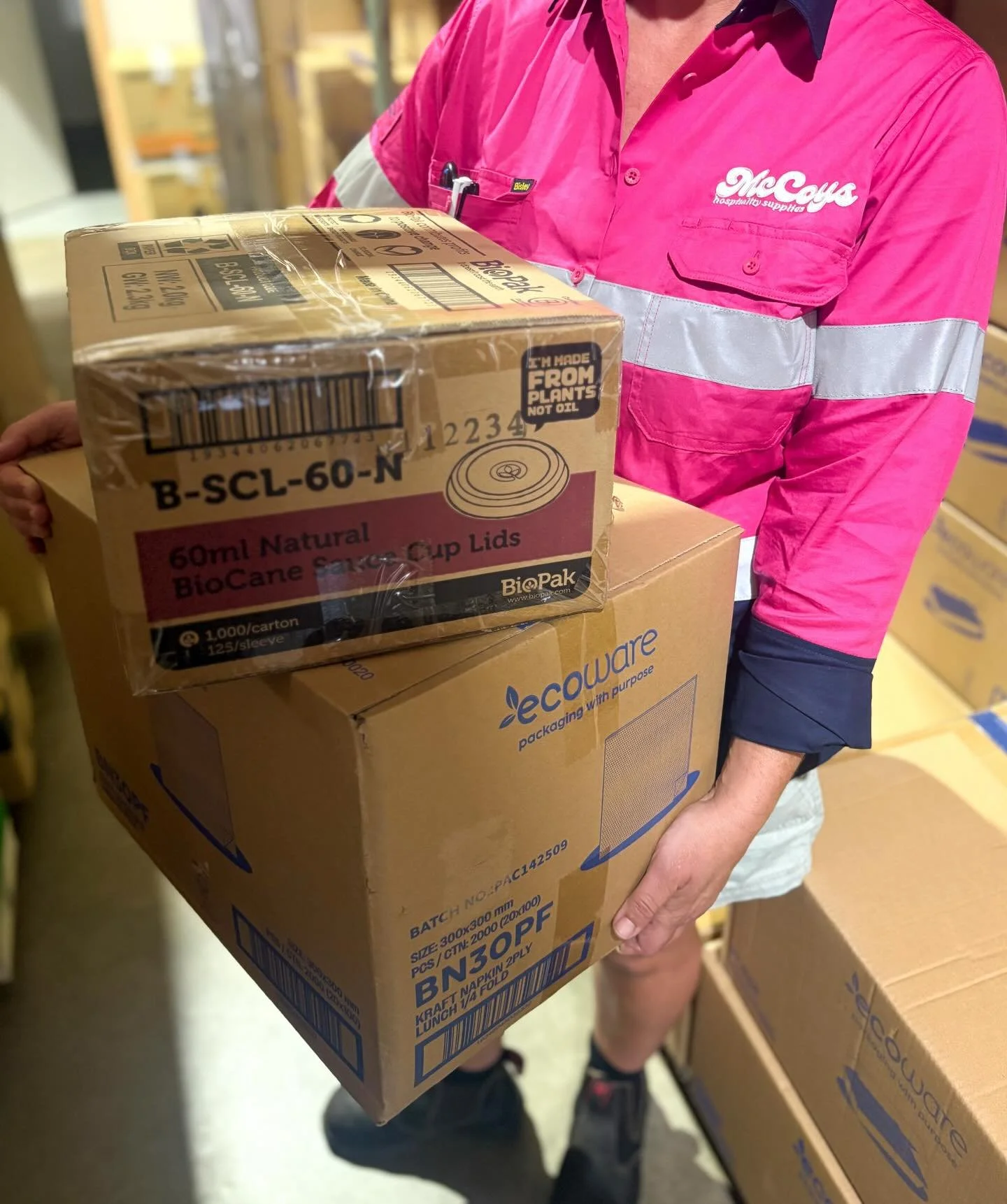 Not all heroes wear capes&hellip; some just carry, pack &amp; deliver the stock 💪Behind every order is someone making it happen 👏 

Our small warehouse supplies over twelve towns every week &amp; keeps our shelves ready to go. Oh, &amp; they look s