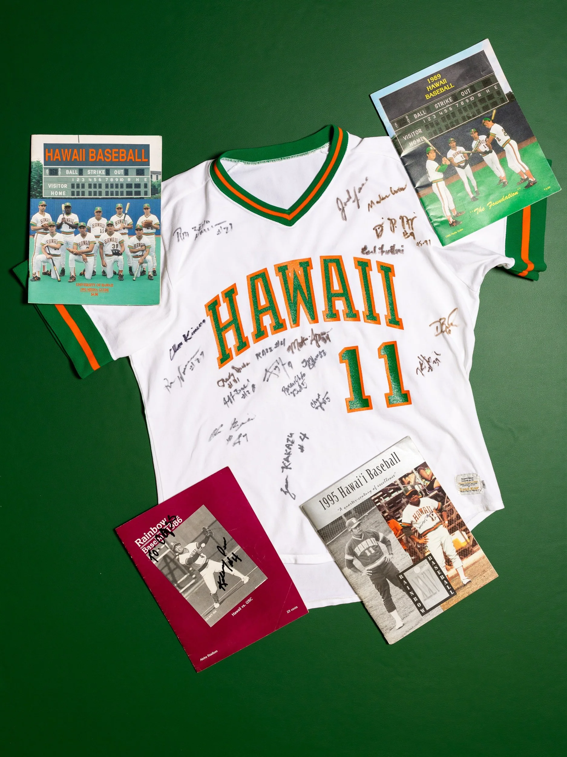 2026 Alumni Signed Les Murakami University of Hawaii Rainbows Baseball Jersey