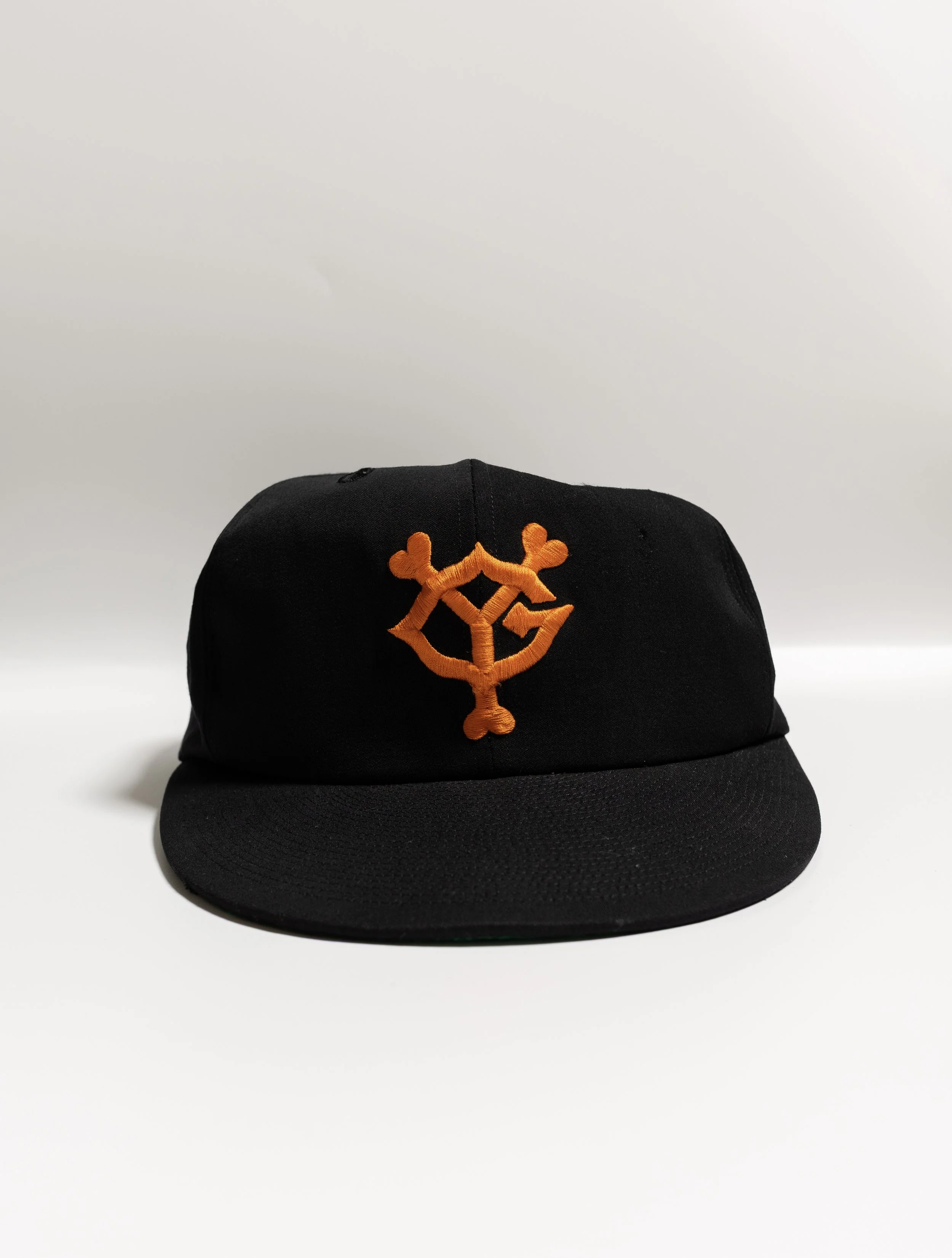 Yomiuri Giants NPB Tamazawa Game Used Baseball Hat Size 57 Circa 1960s-1970s