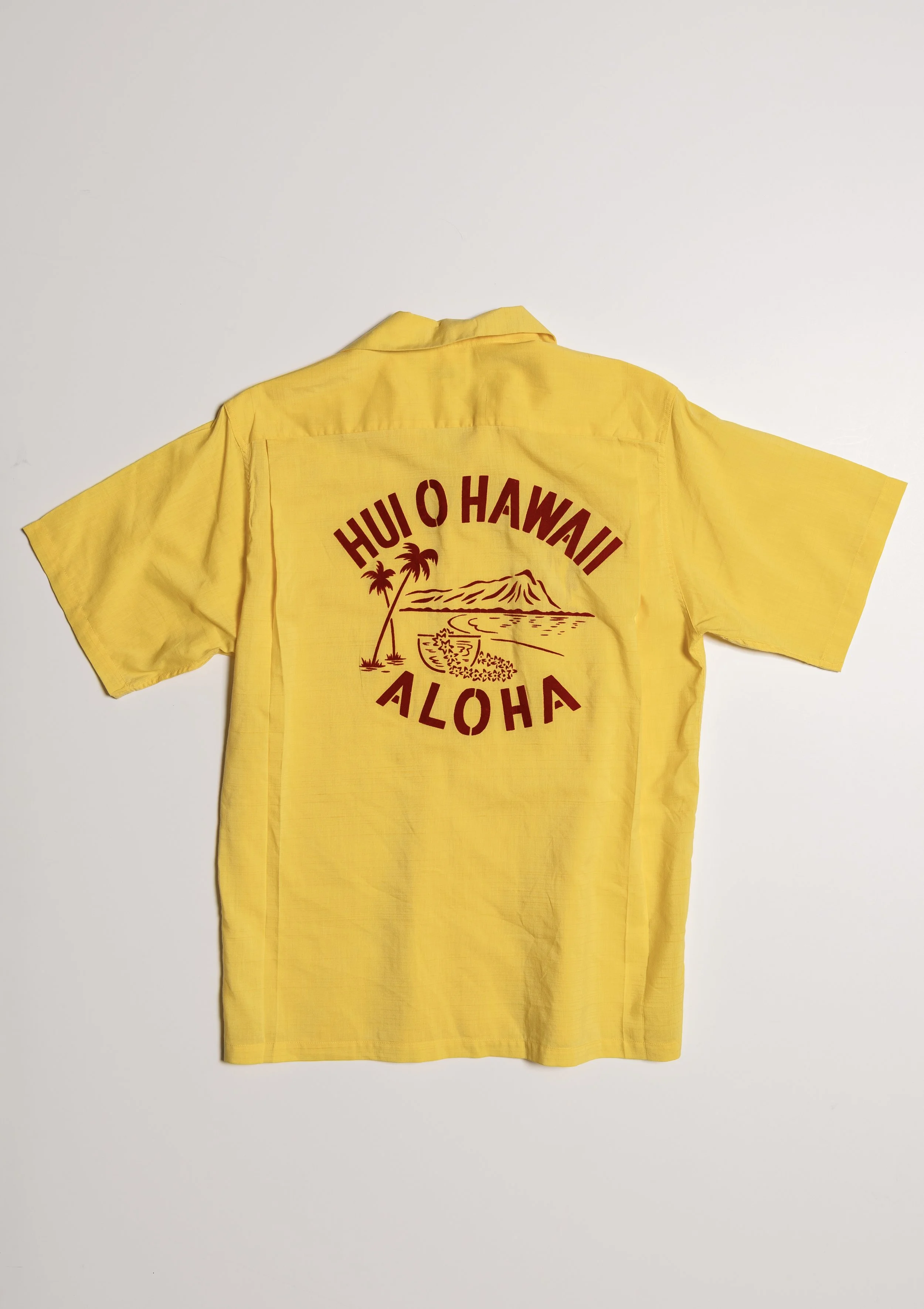 1960s Hale Niu Bowling Shirt Size Medium Circa 1960's
